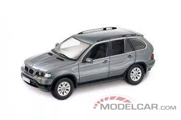 Kyosho BMW X5 3.0d E53 Silver Grey dealer edition 1:18 80430301606