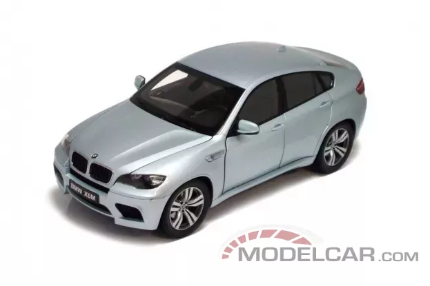 Kyosho BMW X6M E71 2009 Silver Stone II 1:18 08762S