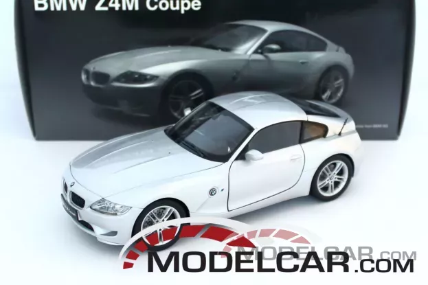 Kyosho BMW Z4 M Coupe e86 silver 1:18 08583S