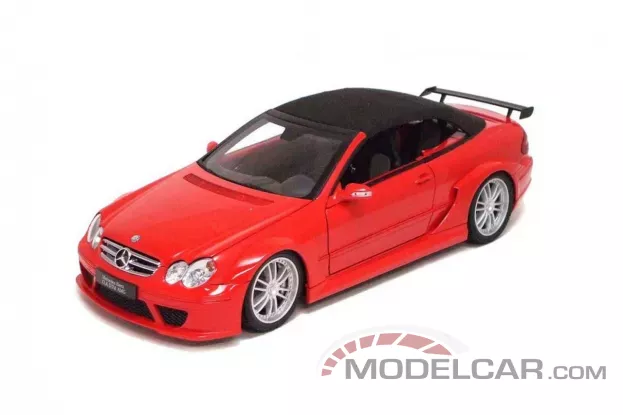Kyosho Mercedes Benz CLK DTM AMG Street Cabriolet A209 Red 1:18 08462R