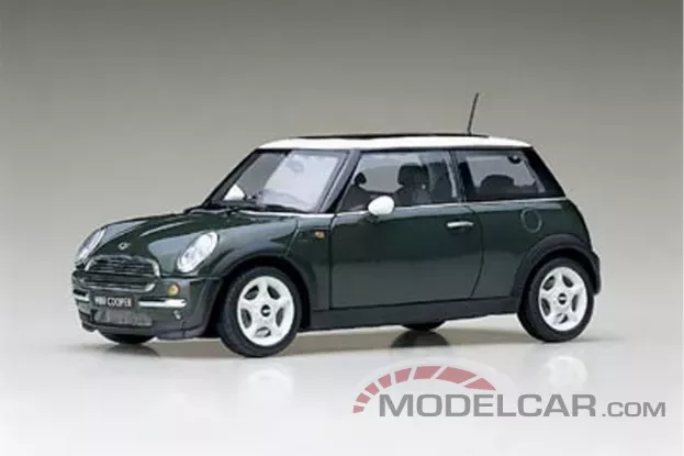 Kyosho Mini Cooper R50 2001 green 1:18 08553G