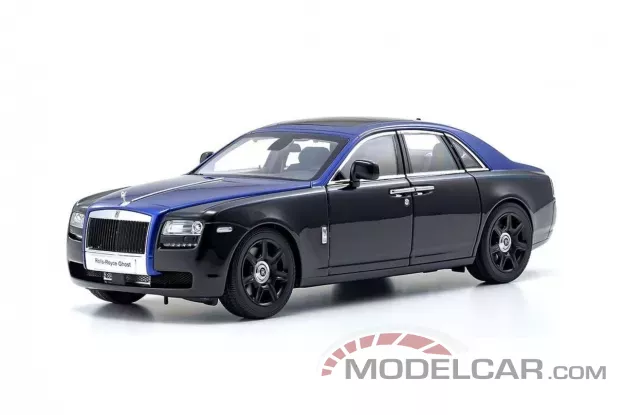 Kyosho Rolls-Royce Ghost 08802bkb Black Blue 1:18 08802bkb