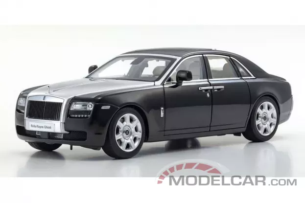 Kyosho Rolls-Royce Ghost Black Silver 1:18 08802BKS