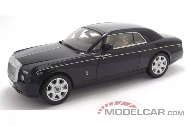 Kyosho Rolls-Royce Phantom Coupe Peacock Blue 1:18 08861PBL