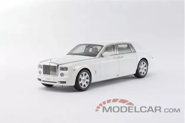 Kyosho Rolls-Royce Phantom EWB 2003 English White 1:18 08841EW