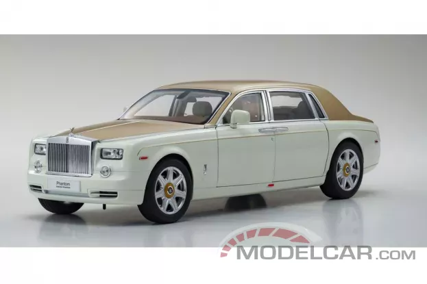 Kyosho Rolls-Royce Phantom EWB English White Gold 1:18 08841EWG