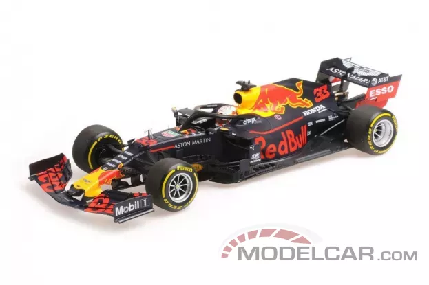 Minichamps Aston Martin Red Bull Racing RB15 Max Verstappen Brazil GP 2019 Winner 1:18 110191933