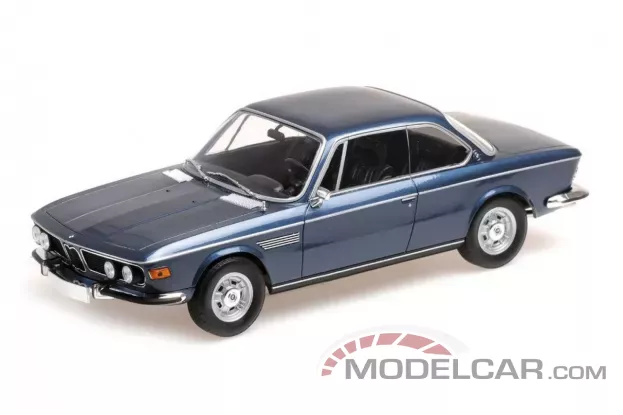 Minichamps BMW 2800 CS e9 1968 Blue Metallic 1:18 155028032