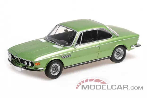 Minichamps BMW 3.0 CSI e9 1971 Green Metallic 1:18 155028034
