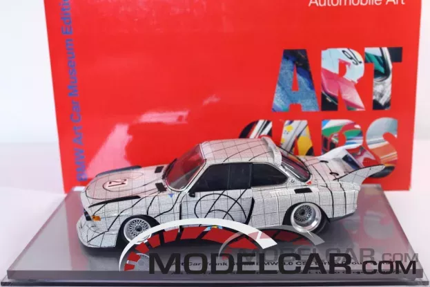Minichamps BMW 3.0 CSL turbo Gruppe 5 Art Car Frank Stella 1:18 80430150928