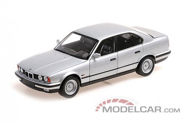 Minichamps BMW 535I E34 1988 silver 100024005