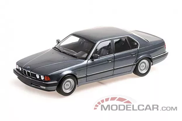 Minichamps BMW 730I E32 1986 grey metallic 1:18 100023005