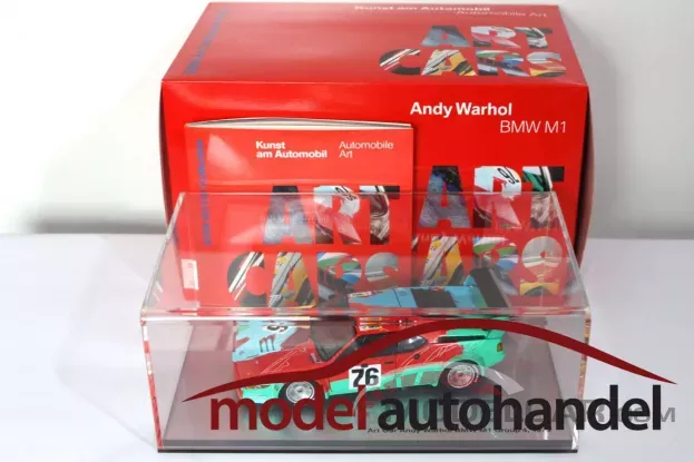 Minichamps BMW M1 Art Car Museum Edition 4 Andy Warhol 1:18 80430150922