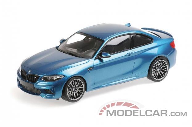 Minichamps BMW M2 Competition F22 2019 Blue Metallic 155028002