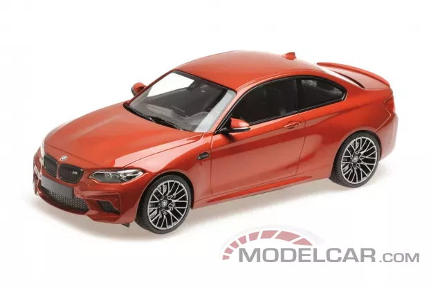Minichamps BMW M2 Competition F22 2019 Orange Metallic 1:18 155028004