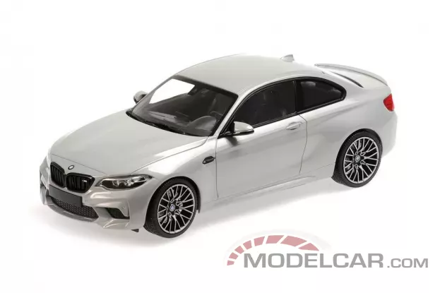Minichamps BMW M2 Competition F22 2019 Silver 1:18 155028005
