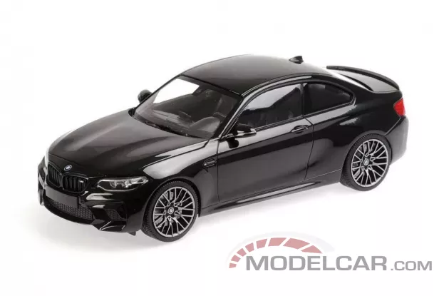 Minichamps BMW M2 Competition f22 2019 Black Metallic 1:18 155028001