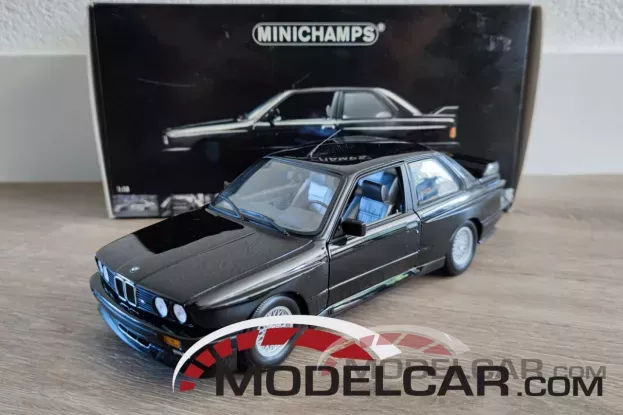 Minichamps BMW M3 e30 coupe black 1:18 180020300
