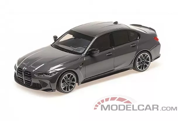 Minichamps BMW M3 sedan G80 grey metallic 1:18 155020204