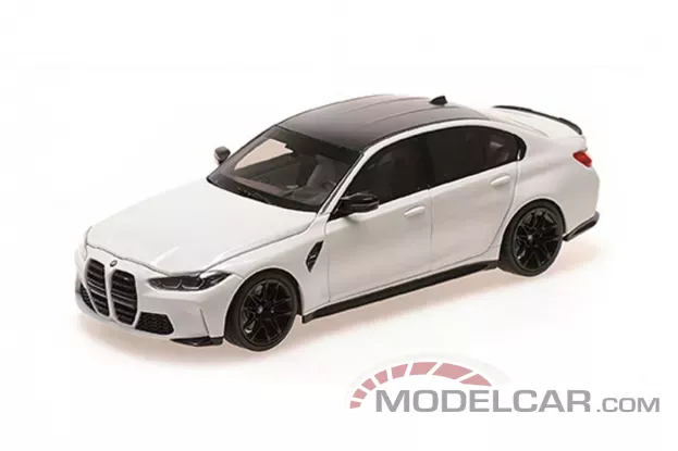 Minichamps BMW M3 sedan G80 white 1:18 113020205