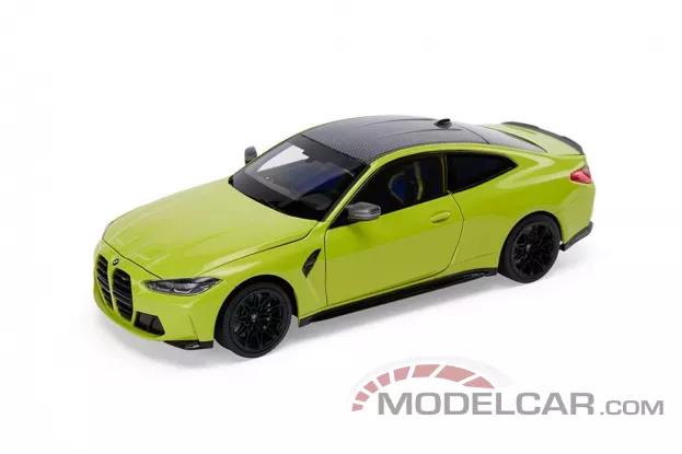 Minichamps BMW M4 Competition G82 Sao Paulo Yellow 1:18 80435A51949