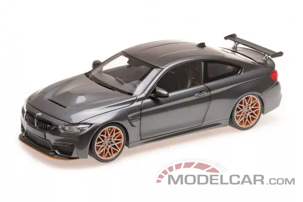 Minichamps BMW M4 GTS 2016 Grey Metallic 1:18 110025222