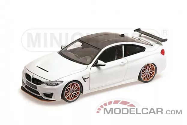 Minichamps BMW M4 GTS F82 white 1:18 110025221