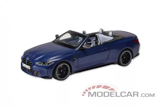 Minichamps BMW M4 convertible G83 blue metallic 1:18 80435A51951