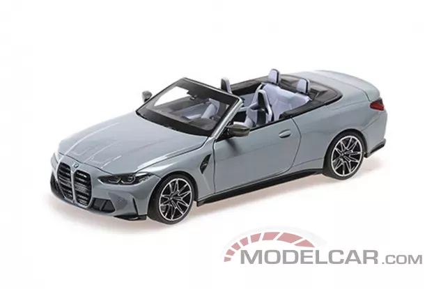 Minichamps BMW M4 convertible G83 grey metallic 1:18 110021032