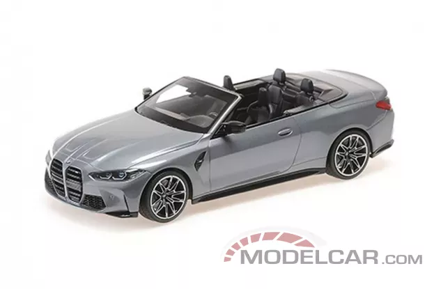 Minichamps BMW M4 convertible G83 grey metallic 1:18 155021034
