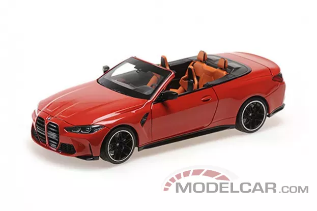 Minichamps BMW M4 convertible G83 red metallic 1:18 110021030