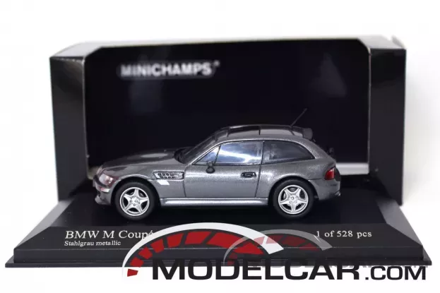 Minichamps BMW Z3 M Coupe Stahlgrau 1:43 400029064