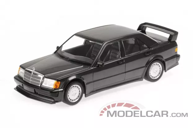 Minichamps Mercedes Benz 190E 2.5-16 EVO 1 Blue Black Metallic 1:18 155036000