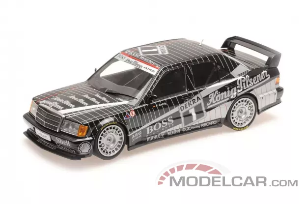 Minichamps Mercedes-Benz 190E 2.5-16 EVO 1 Team AMG 1 Klaus Ludwig DTM 1989 1:18 155893601