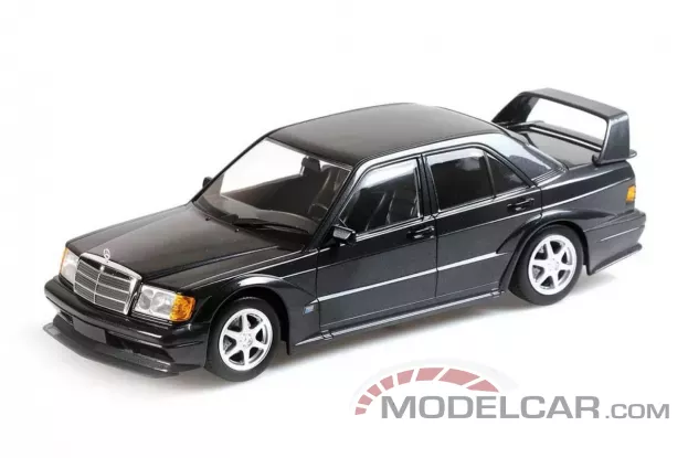 Minichamps Mercedes-Benz 190E 2.5-16 EVO 2 Blue Black Metallic 1:18 155036100