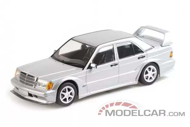 Minichamps Mercedes Benz 190E 2.5-16 EVO 2 Silver 1:18 155036101