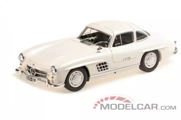 Minichamps Mercedes Benz 300SL W198 1955 White 1:18 110037217