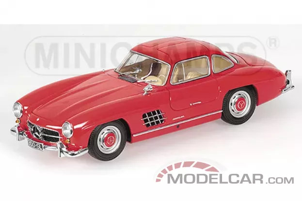 Minichamps Mercedes-Benz 300SL W198 Gullwing Red 1:18 180039001