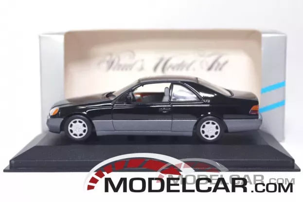 Minichamps Mercedes-Benz 600 SEC W140 black 1:43 940035400