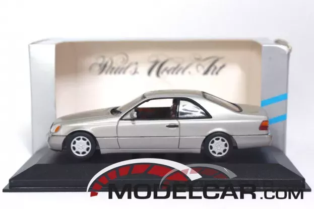 Minichamps Mercedes-Benz 600 SEC W140 silver 1:43 430032602