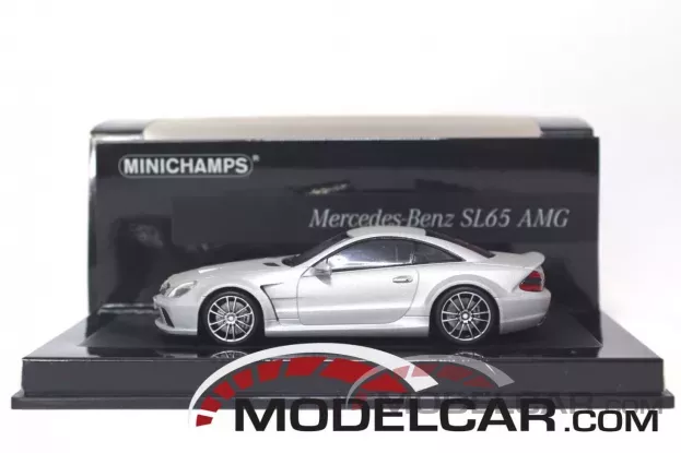Minichamps Mercedes-Benz SL65 AMG Black Series R230 Matt Silver Linea Opaca 1:43 436038220