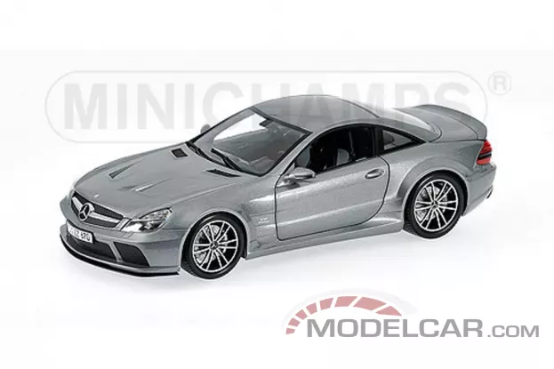 Minichamps Mercedes-Benz SL65 AMG R230 Black Series 2009 Grey Metallic 1:18 100038120