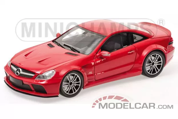 Minichamps Mercedes-Benz SL65 AMG R230 Black Series 2009 Red 1:18 100038122