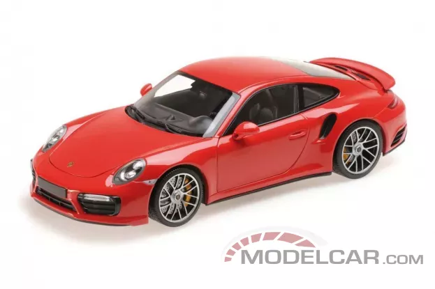 Minichamps Porsche 911 991 Turbo S 2016 Red 1:18 110067122