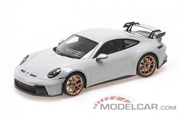 Minichamps Porsche 911 992 GT3 2021 Chalk Gold Wheels 117069001