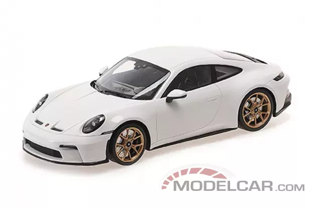 Minichamps Porsche 911 992 GT3 Touring white with neodyme wheels 1:18 117069022