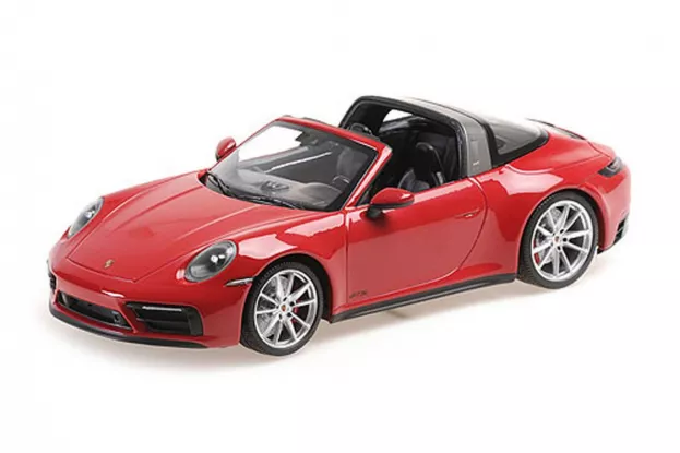 Minichamps Porsche 911 992 Targa 4 GTS 2021 Red 1:18 155061062