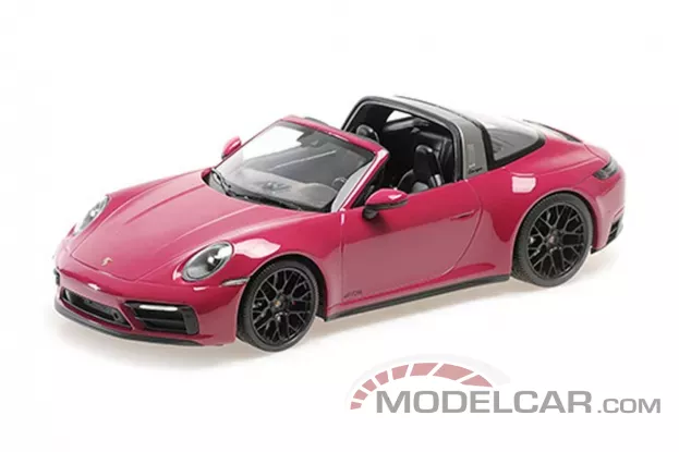 Minichamps Porsche 911 992 Targa 4 GTS 2021 Rubystar 1:18 155061066