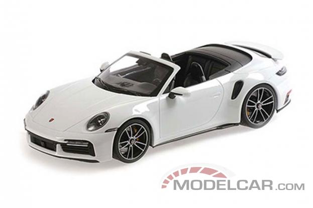 Minichamps Porsche 911 992 Turbo S Cabriolet 2020 White Metallic 155069080
