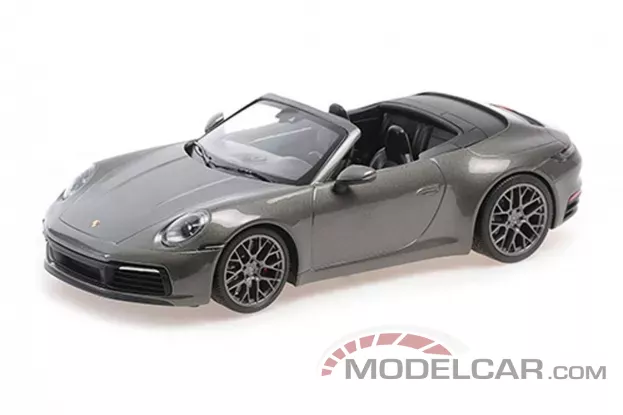 Minichamps Porsche 911 Carrera 4S Cabriolet 2019 Green Metallic 1:18 155067337